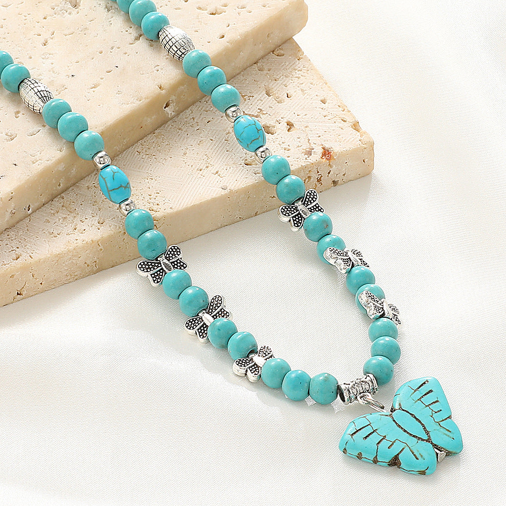 Fashionable Minimalist Retro Style Alloy Necklace For Women