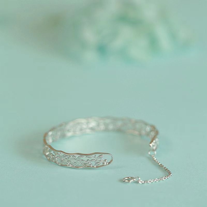 Chinese-style Elegant Orchid Bracelet For Women Fresh And Delicate Style
