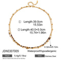 Vintage Tigers Eye Necklace For Women With Double-Layer Beads