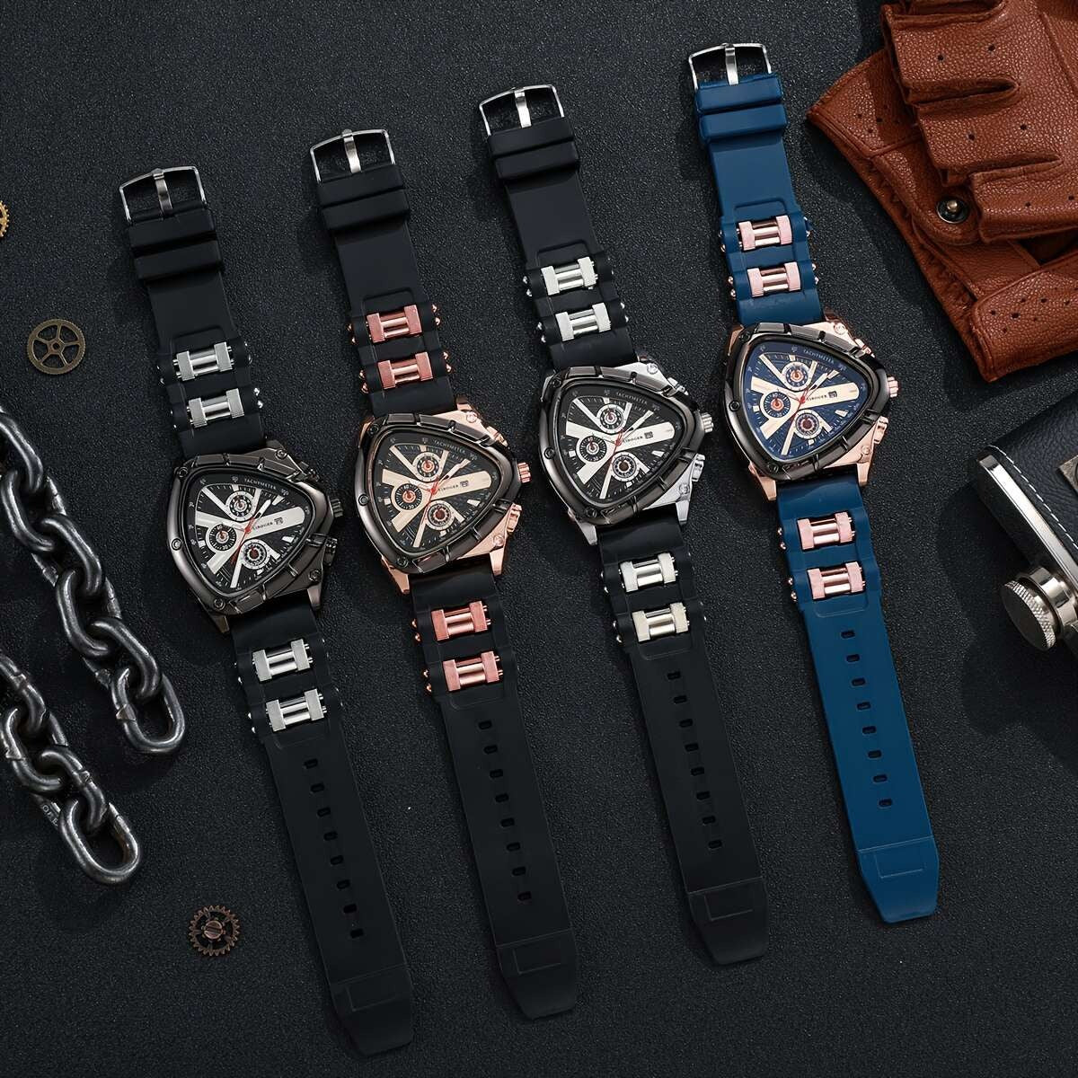 Stylish And Minimalist Alloy Mens Watch
