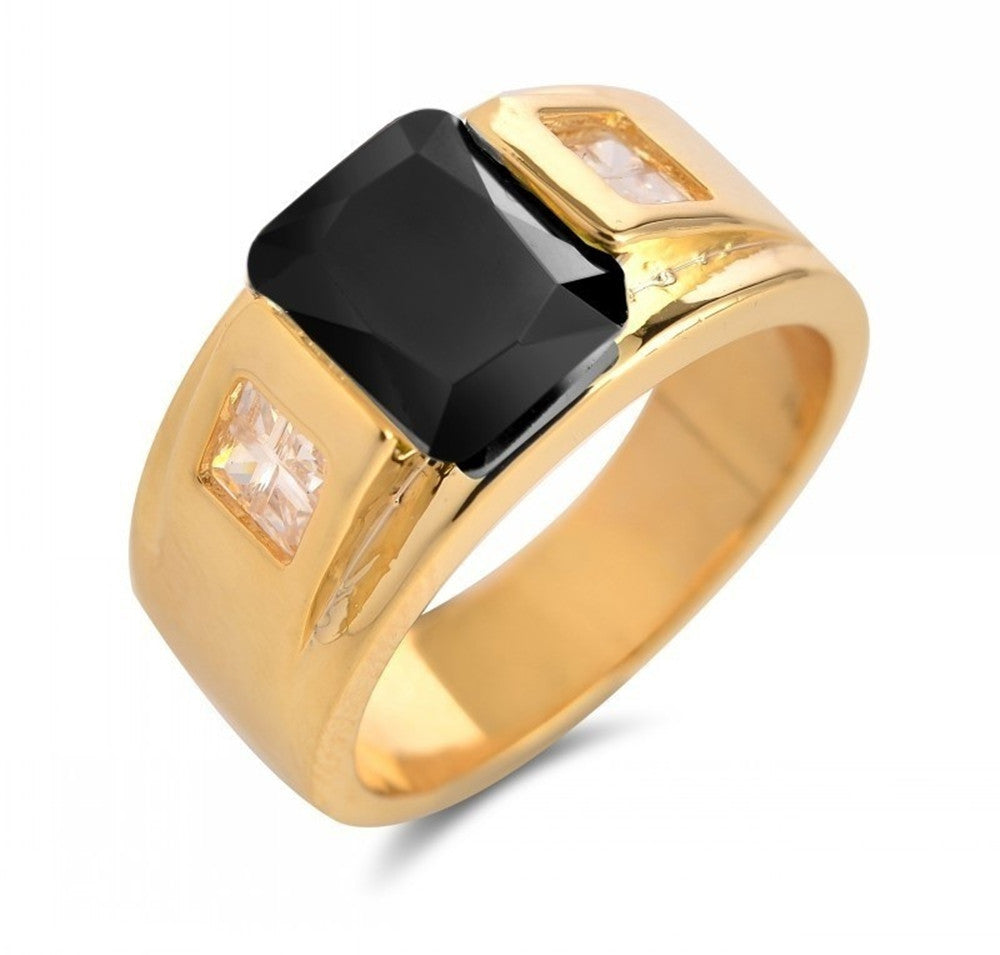Gold Diamond Ring For Men