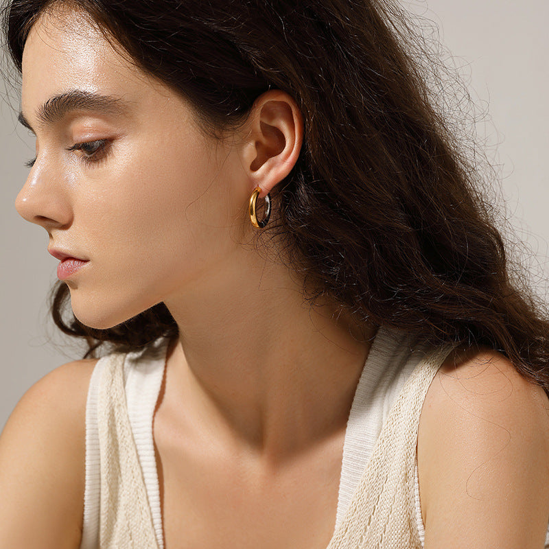 European And American Fashion Simple Geometric Circle