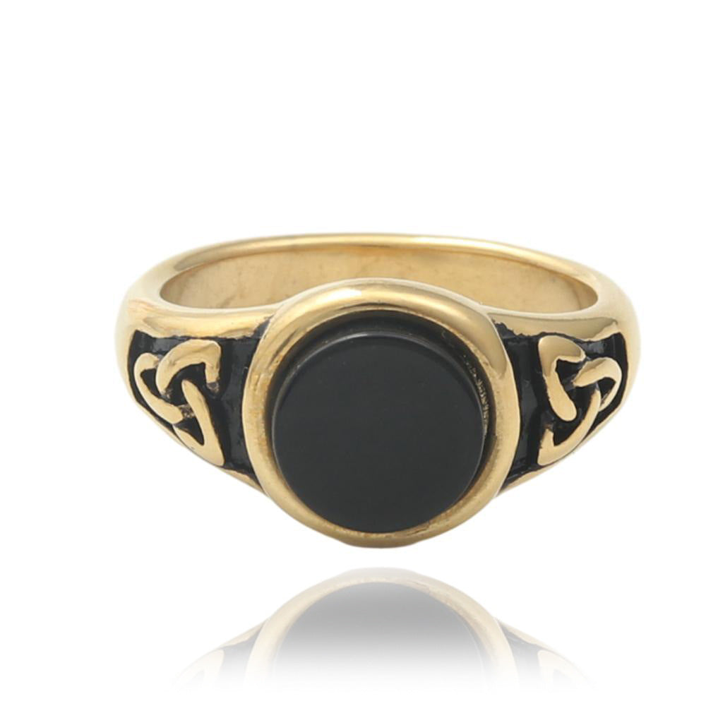 Men's Personalized Punk Stainless Steel Viking Ring Jewelry