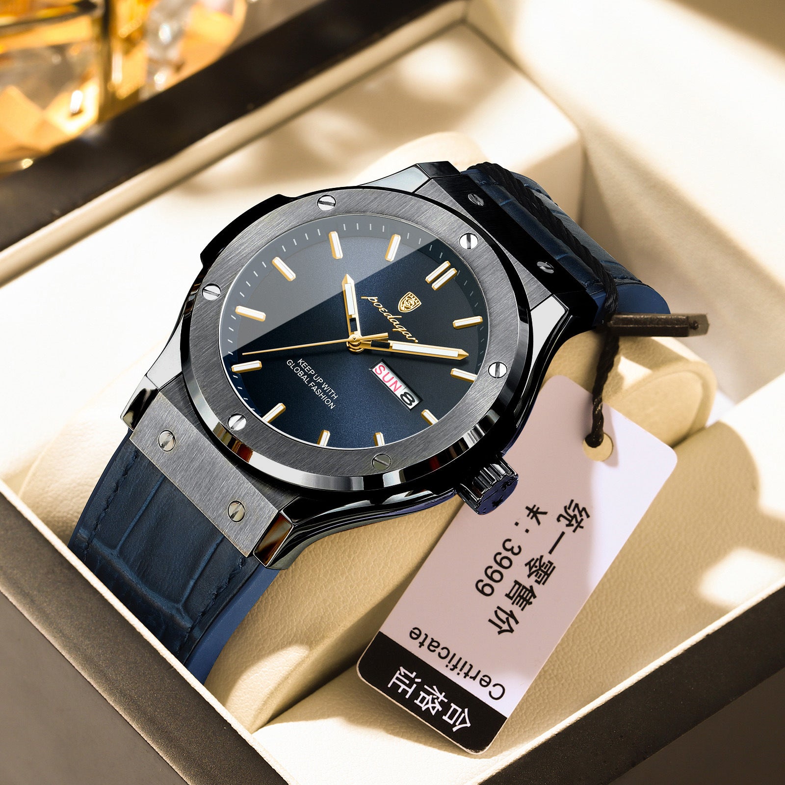 Men's Waterproof Luminous Quartz Watch