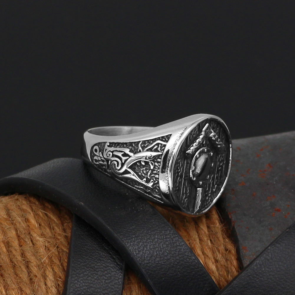 Viking Ring Jewelry War Shield Viking Characters OE