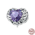 Purple Skull Heart Diy Bracelet String Beads Halloween Beads