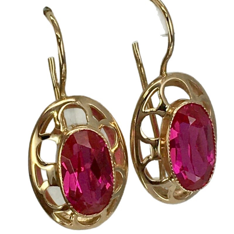 Retro-style Fashion-forward And Creative Earrings For Women
