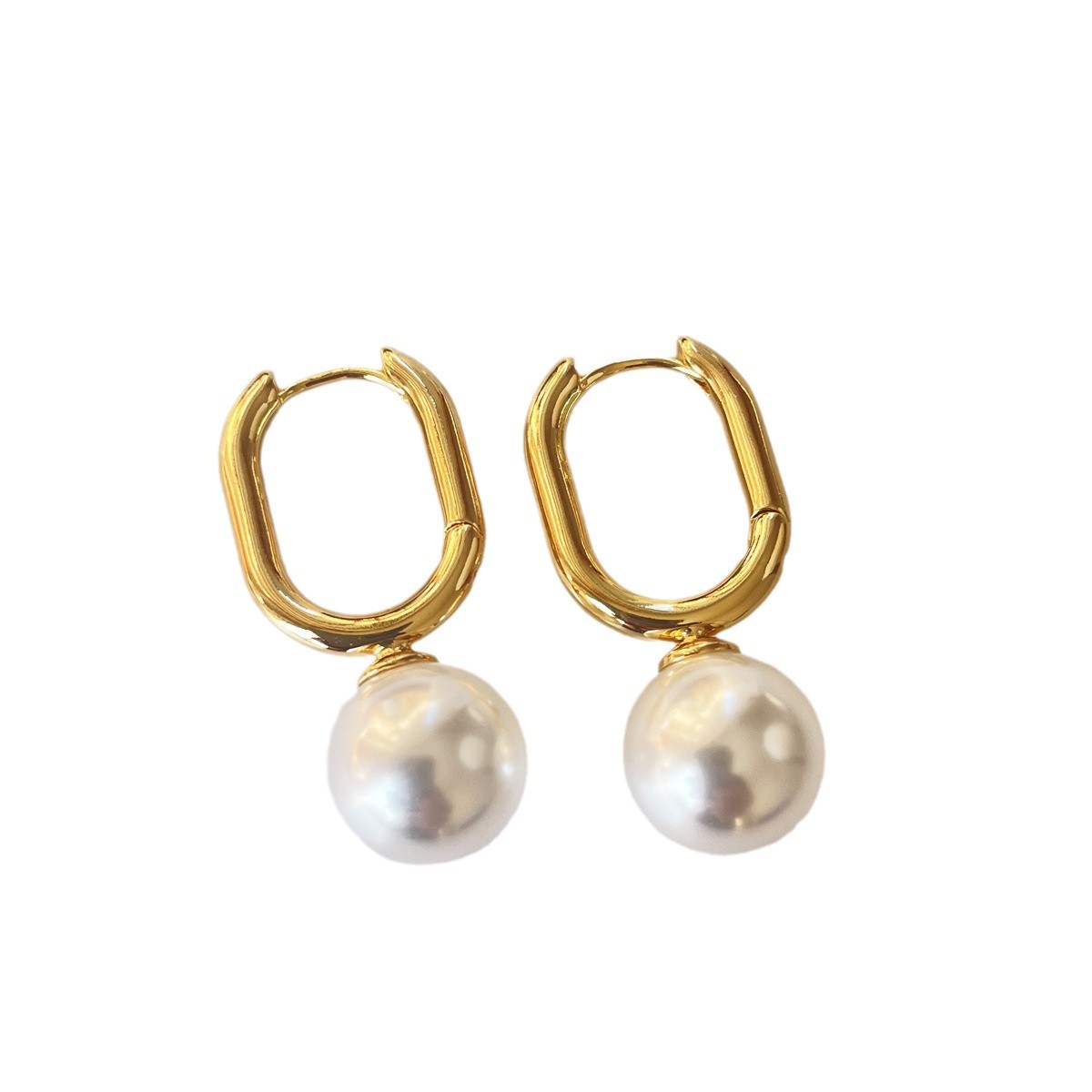 Simple Retro Pearl Earrings For Women