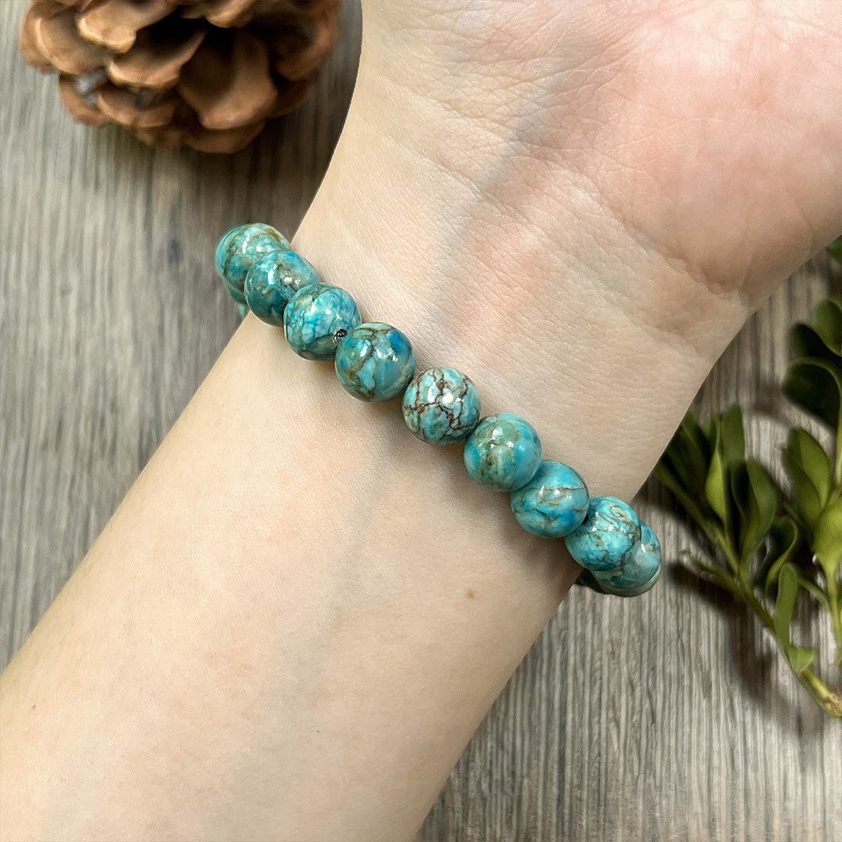 Natural South African Turquoise Bracelet For Men And Women