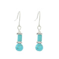 Turquoise Earrings Pendant Bohemian Womens Earrings