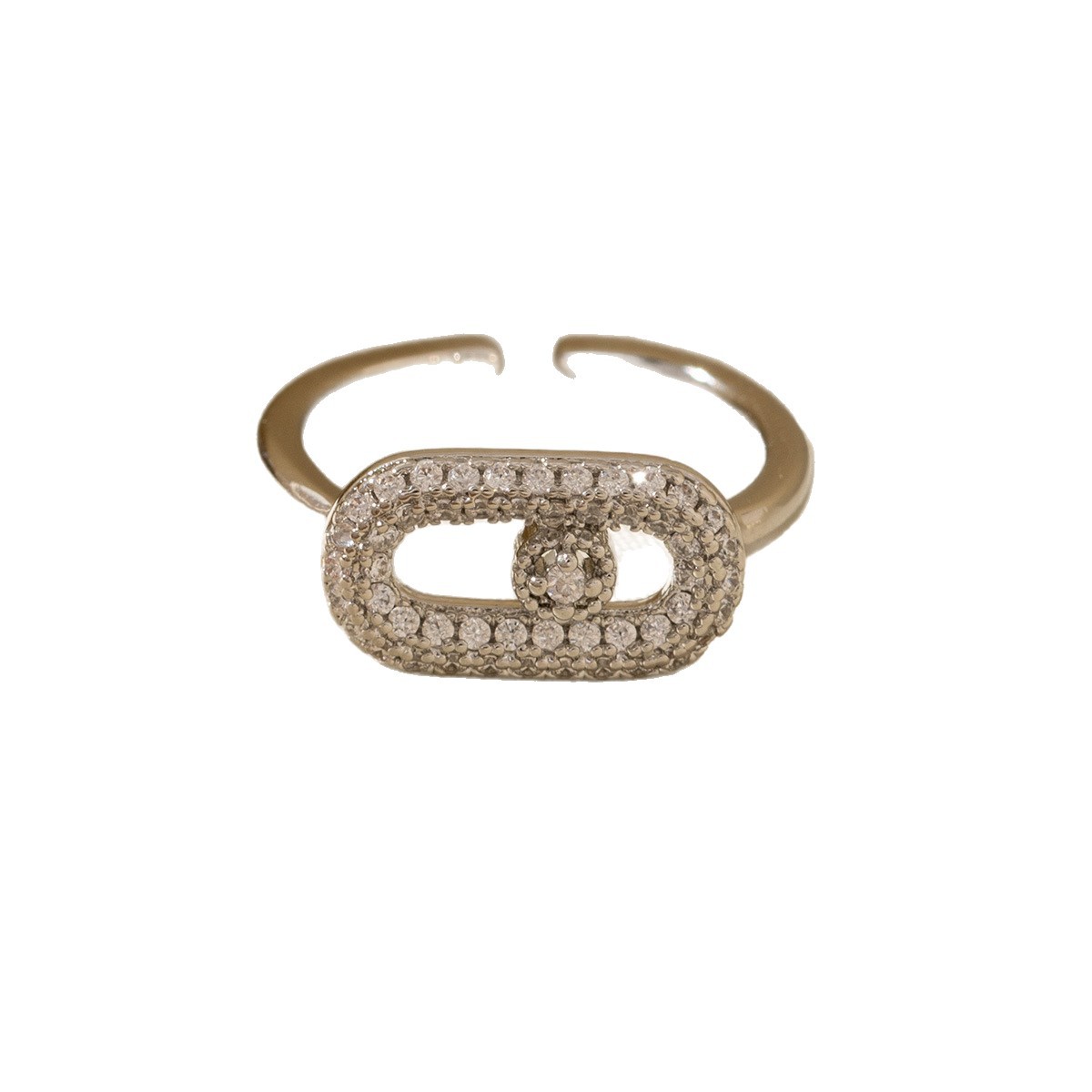 Light-luxury High-end Adjustable Open Ring For Women
