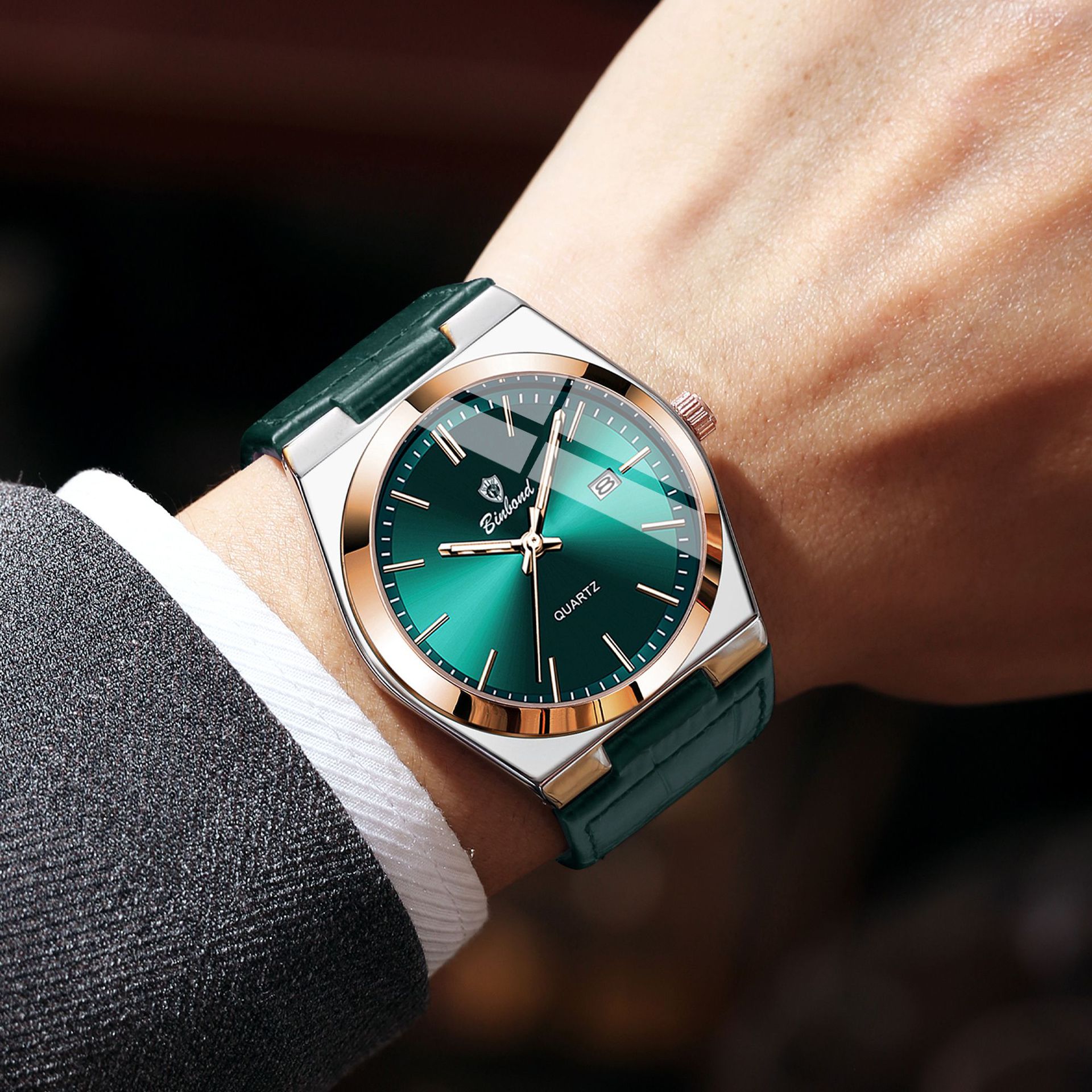 Trend Ultra-thin Waterproof Quartz Men's Watch