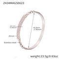 High-end Stainless Steel Zircon Bracelet