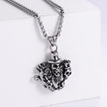 Fashionable Titanium Steel Skull Pendant