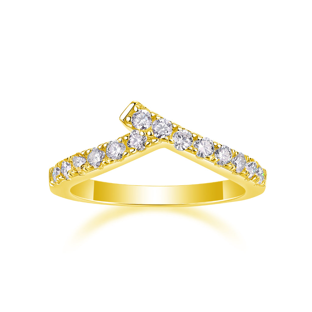 Rush - A Wedding Ring Set With Top-quality Moissanite S925 Silver And Platinum-plated Diamond Can Be Inspected With A Diamond Pen