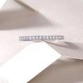 Embrace - A Wedding Ring Set With Top-quality Moissanite S925 Silver And Platinum-plated Diamond Can Be Inspected With A Diamond Pen