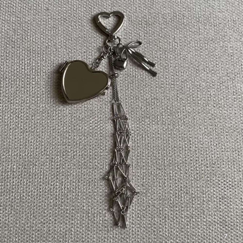 A Wire Fence Lipstick Holder DIY Bag Package Pendant