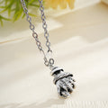 Retro Heavyweight Punch Necklace