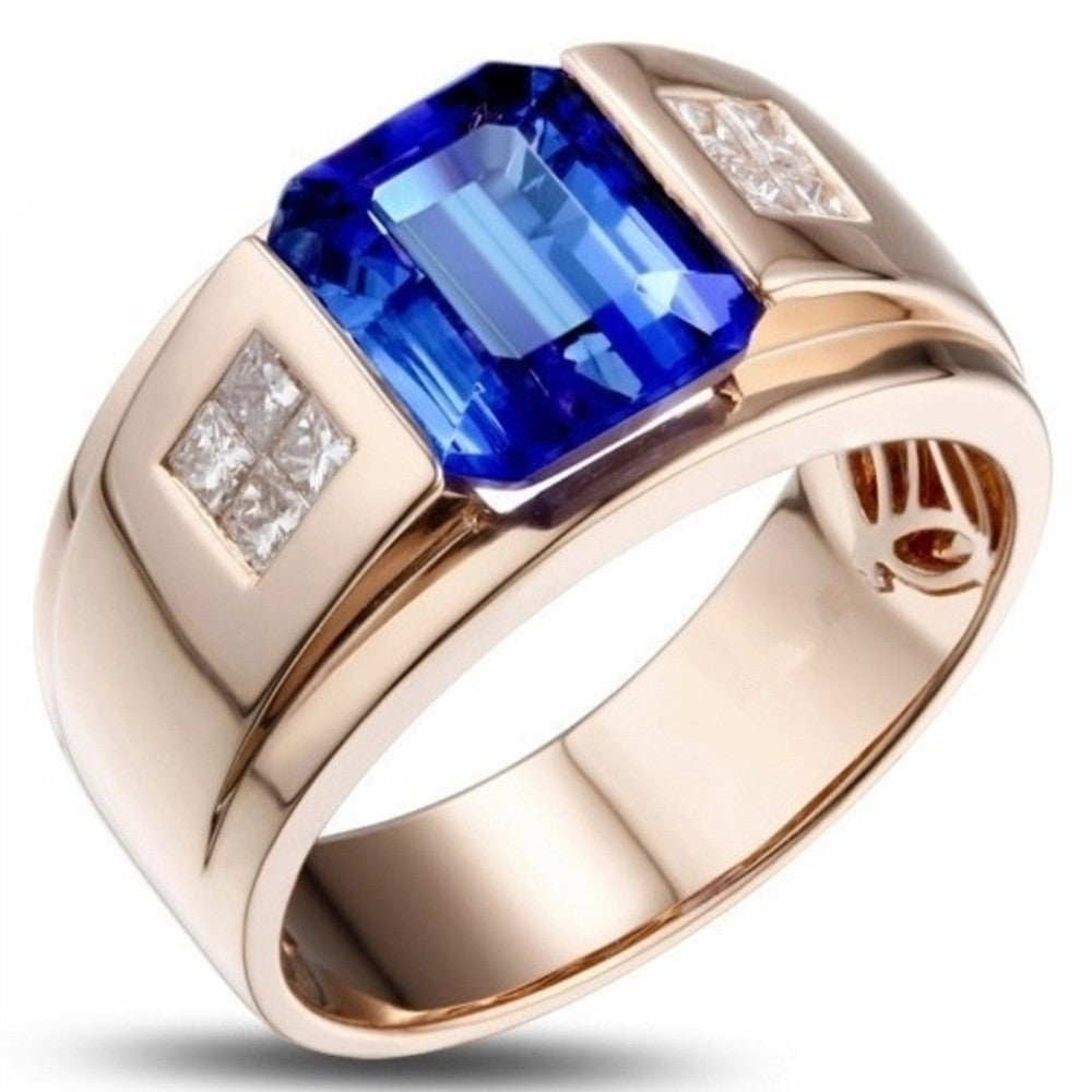 Gold Diamond Ring For Men