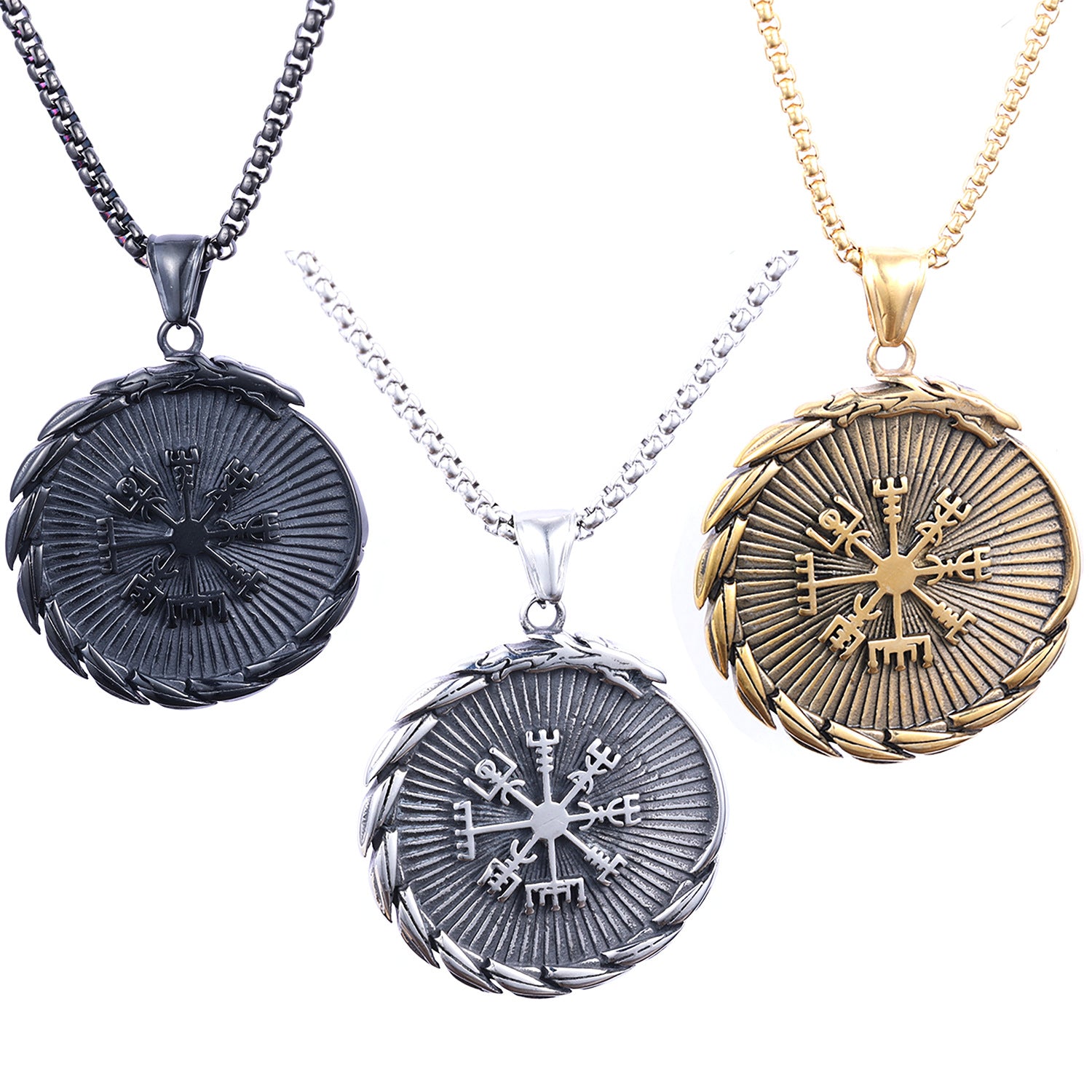 Multi-color Trendy Jewelry Personalized Titanium Steel Pendant