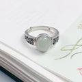Womens Openwork Airy Glossy Index Finger Ring