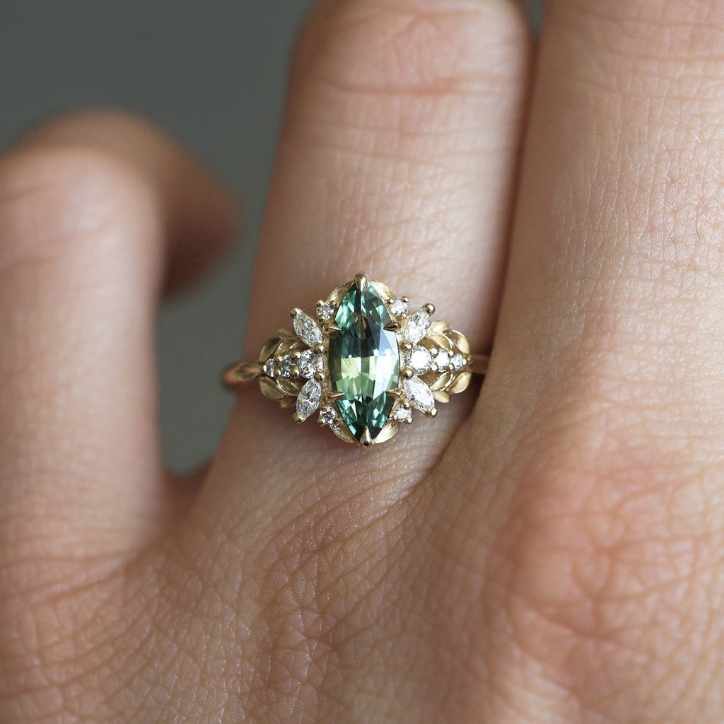Versatile Minimalist Chanel-inspired Ring With Zircon Inlay