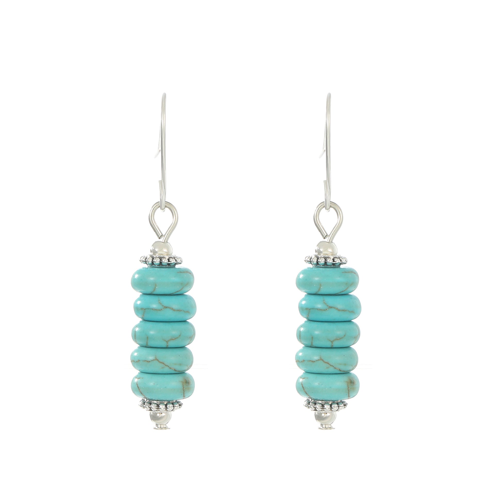 Turquoise Earrings Pendant Bohemian Womens Earrings