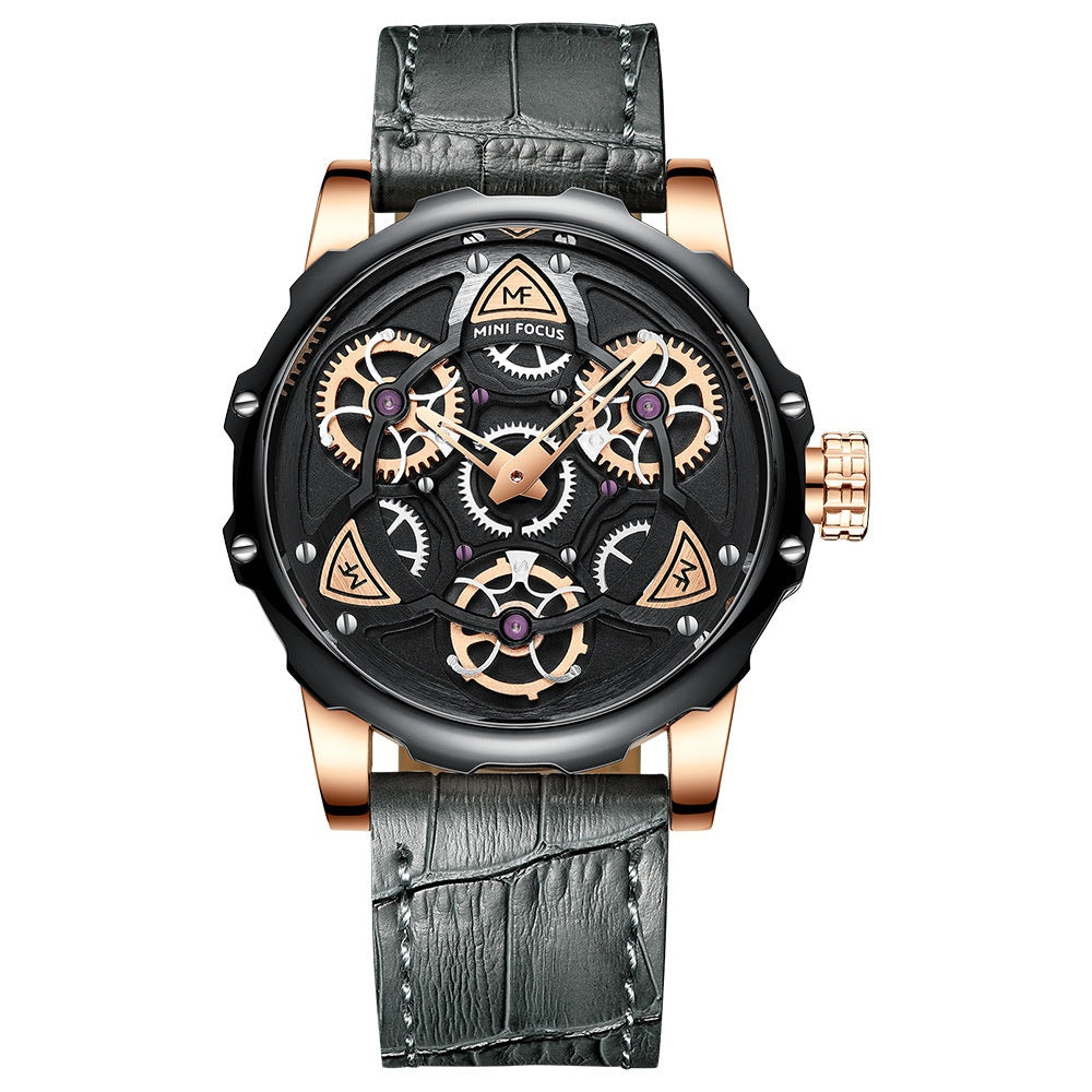 Hollow Belt Casual Men's Watch