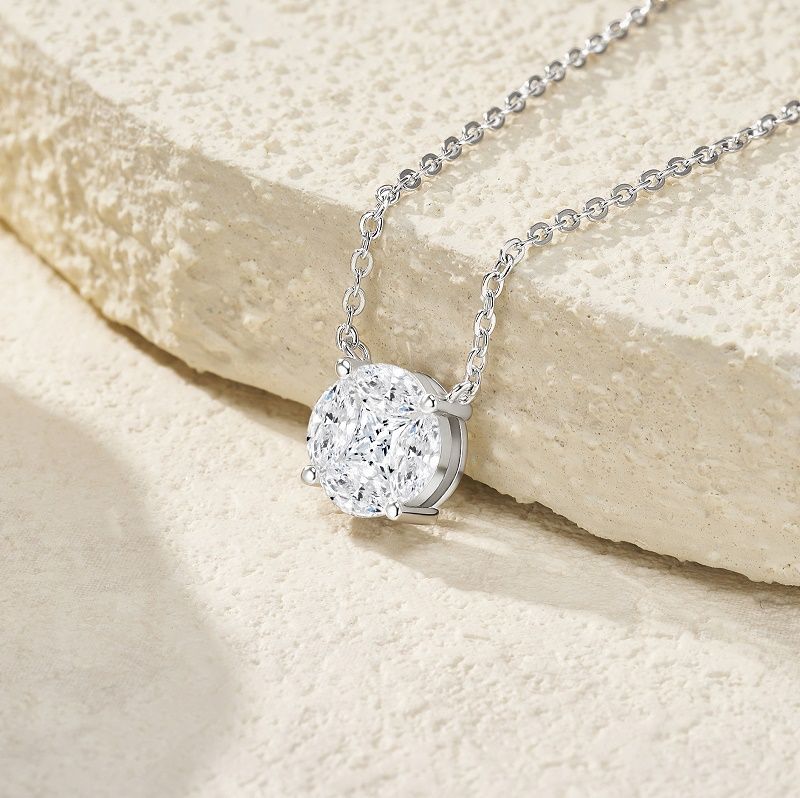 Japanese And Korean Fashion Light Luxury Niche Brand8 Hearts 8 Arrows Dazzling Clavicle Necklace