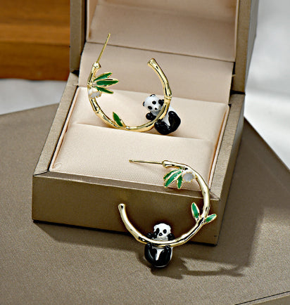 Elegant High End Short Hair Earrings