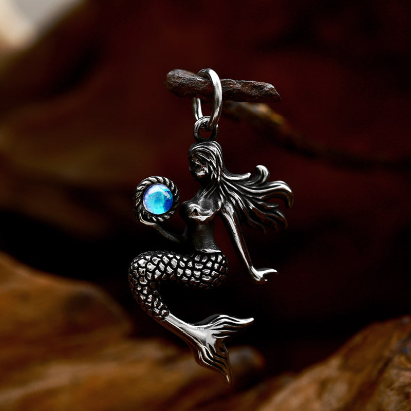 New Stainless Steel Mermaid Pendant