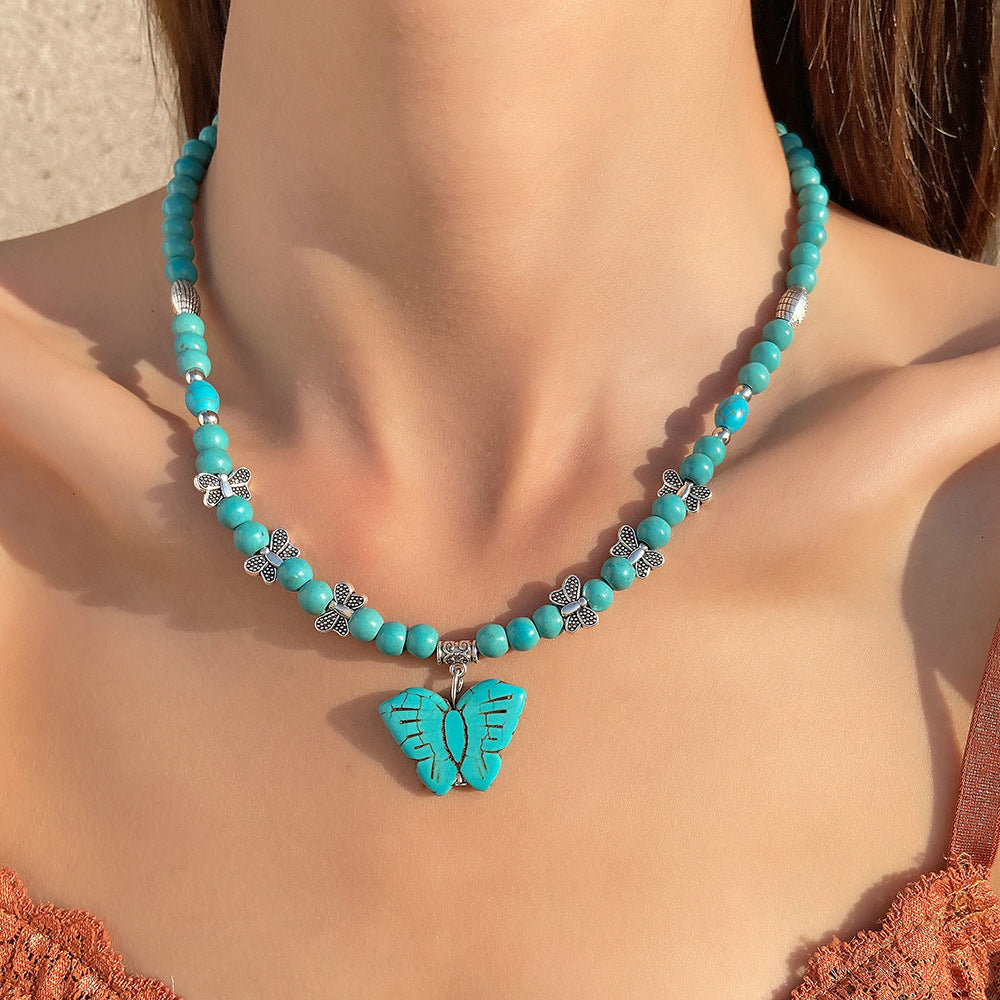 Fashionable Minimalist Retro Style Alloy Necklace For Women