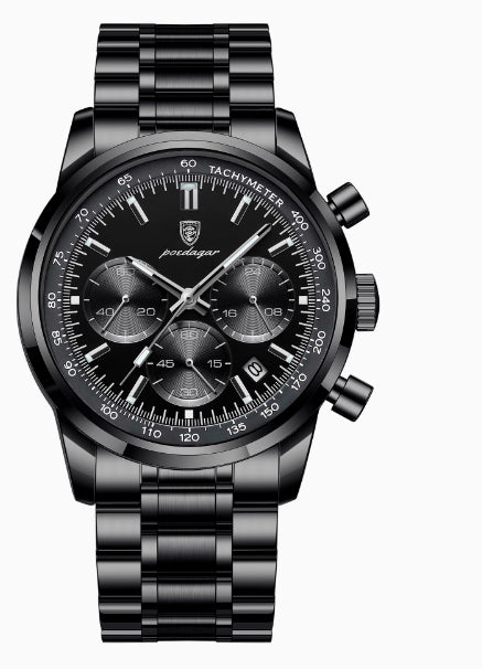 Men's Multifunctional Waterproof Luminous Watch