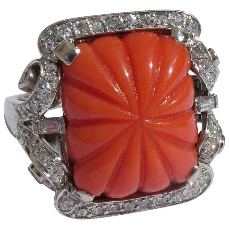 Fashion Red-ruby Plated Ring For Women