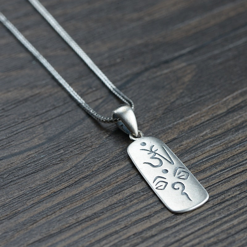 S925 Silver Retro Thai Silver Diy Hand Bracelet Pendant