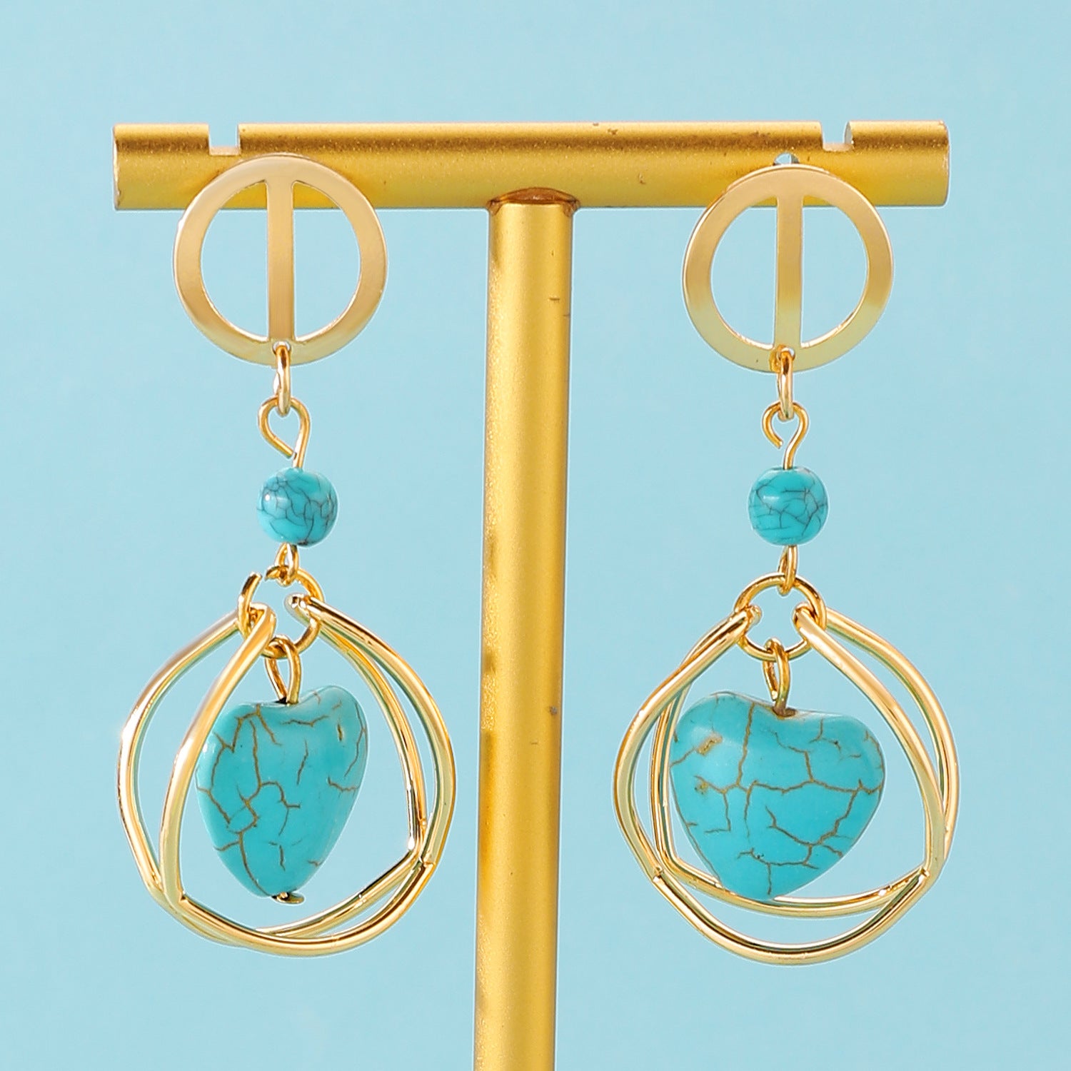 Stylish Minimalist And Personalized Alloy Earrings For Women