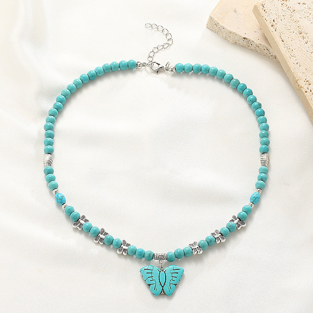 Fashionable Minimalist Retro Style Alloy Necklace For Women