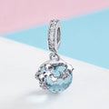 Blue Starlight Pendant S925 Silver Fashion All-match