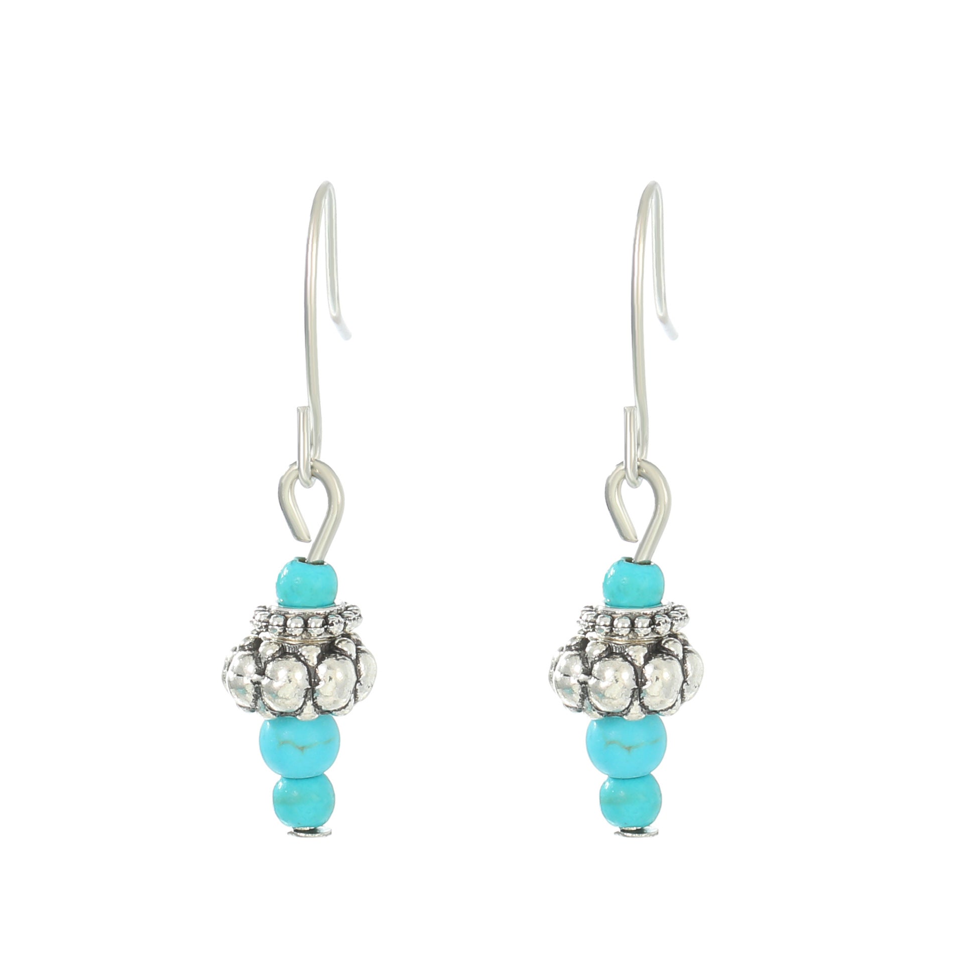 Turquoise Earrings Pendant Bohemian Womens Earrings