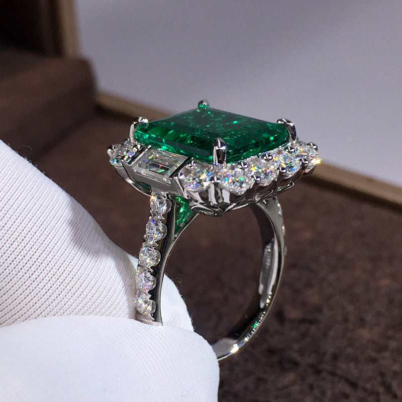 Womens Stylish High-end Refined Geometric Ring