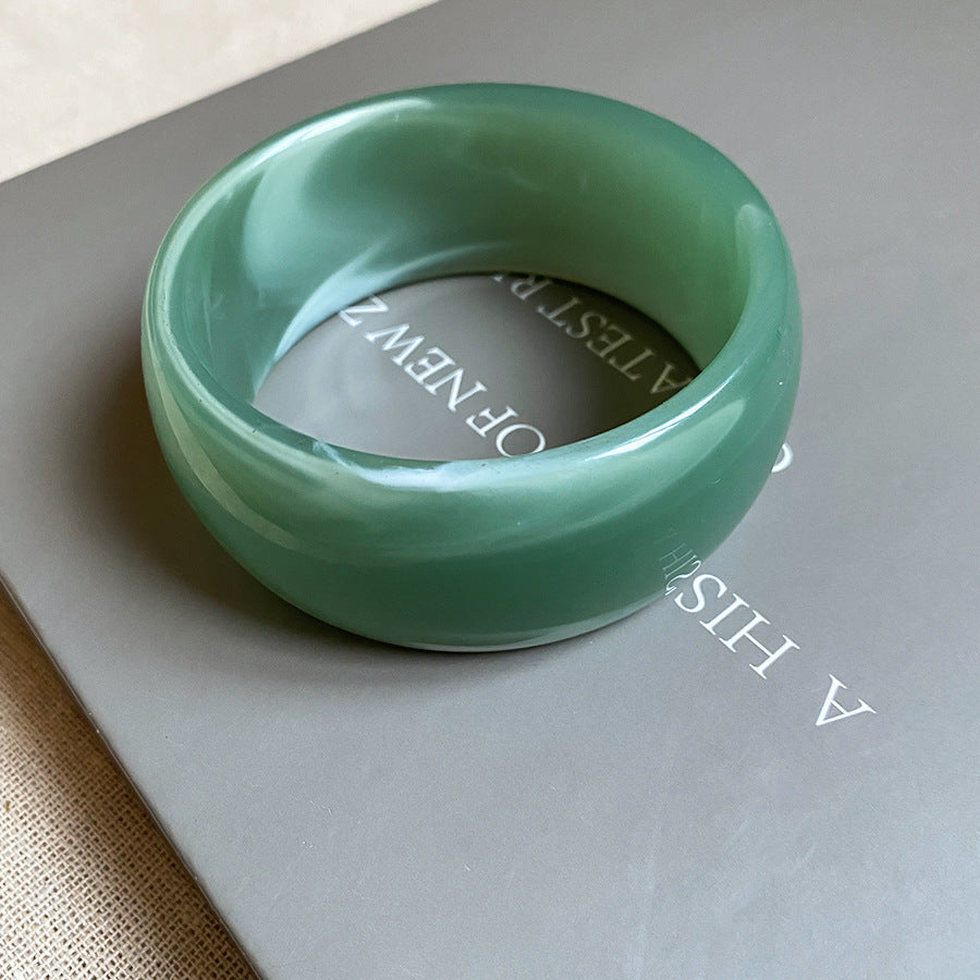Dopamine-inspired Geometric Resin Bracelet
