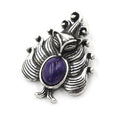 Nine-Tailed Fox Natural Crystal Pendant