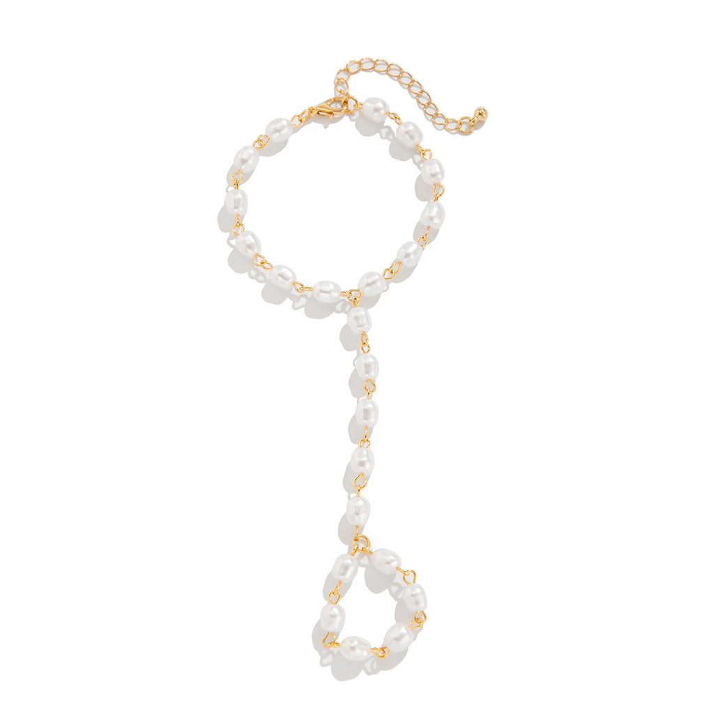Personalized Design Pearl Beaded Bracelet For Women