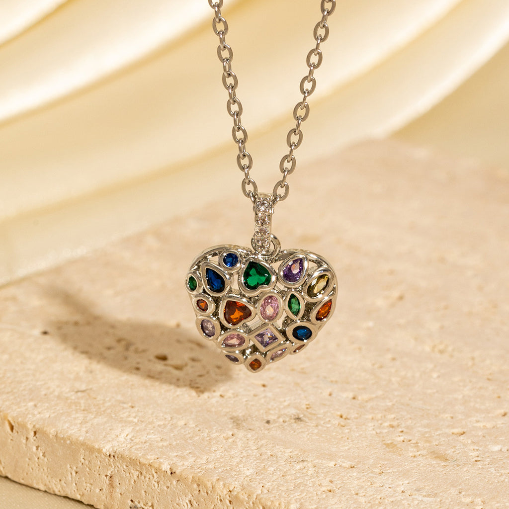 A Luxurious Yet Understated Heart-shaped Necklace