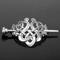 Metal Hair Clip Retro Plug-in Hairpin Headdress