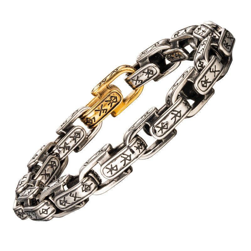 Mens Bracelet  Vintage  Edgy  Fashionable Accessory Hip-hop Style
