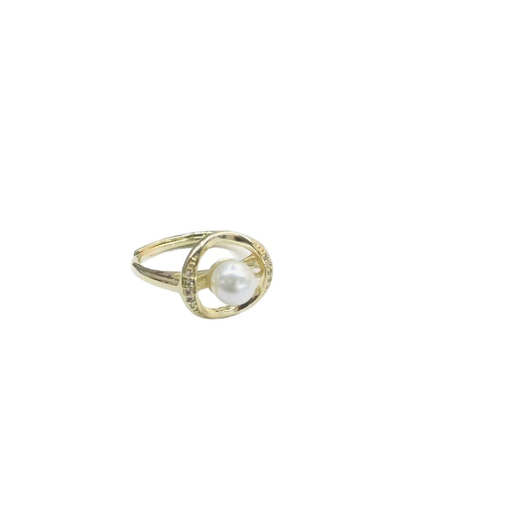 French-style Vintage Light-luxury Ring With A Delicate Openwork Design