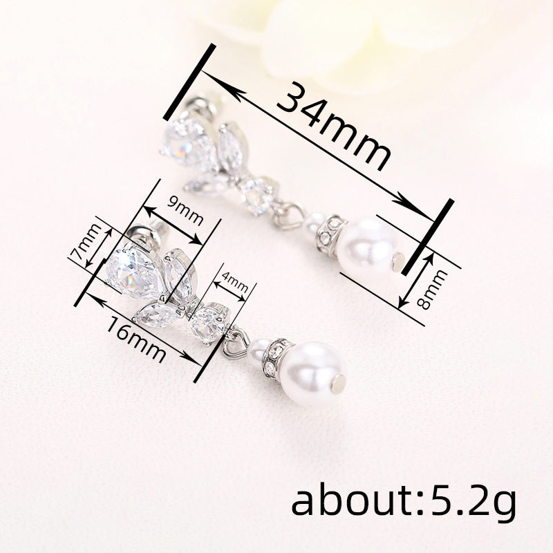 Waterdrop Geometric Design Earrings For Women