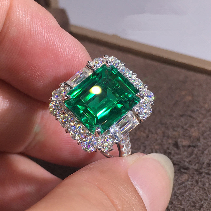 Womens Stylish High-end Refined Geometric Ring