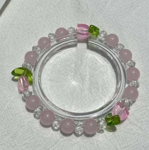 Night Market, Temple Fair And Exhibition Stalls Featuring Beaded Bracelets And Glass Jewelry